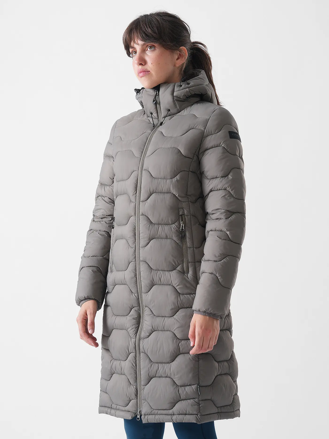 ICEPEAK | Damen Iso Wintermantel Hoodie | 